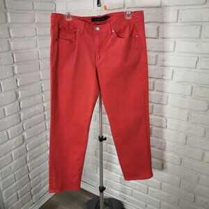 Calvin Klein Jeans Ladies Size 12 Salmon Color Casual Pants